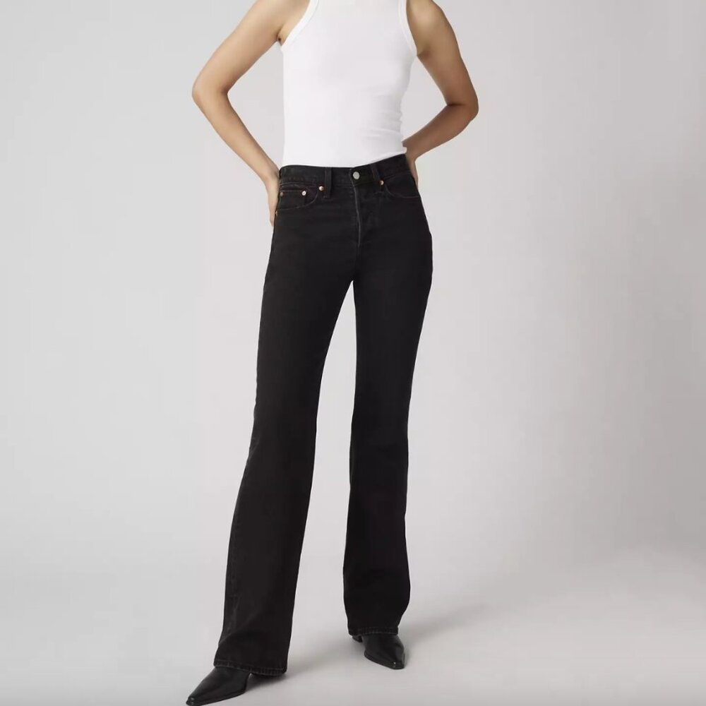 Levi's Gray Wedgie Bootcut Women's Jeans, Size 24